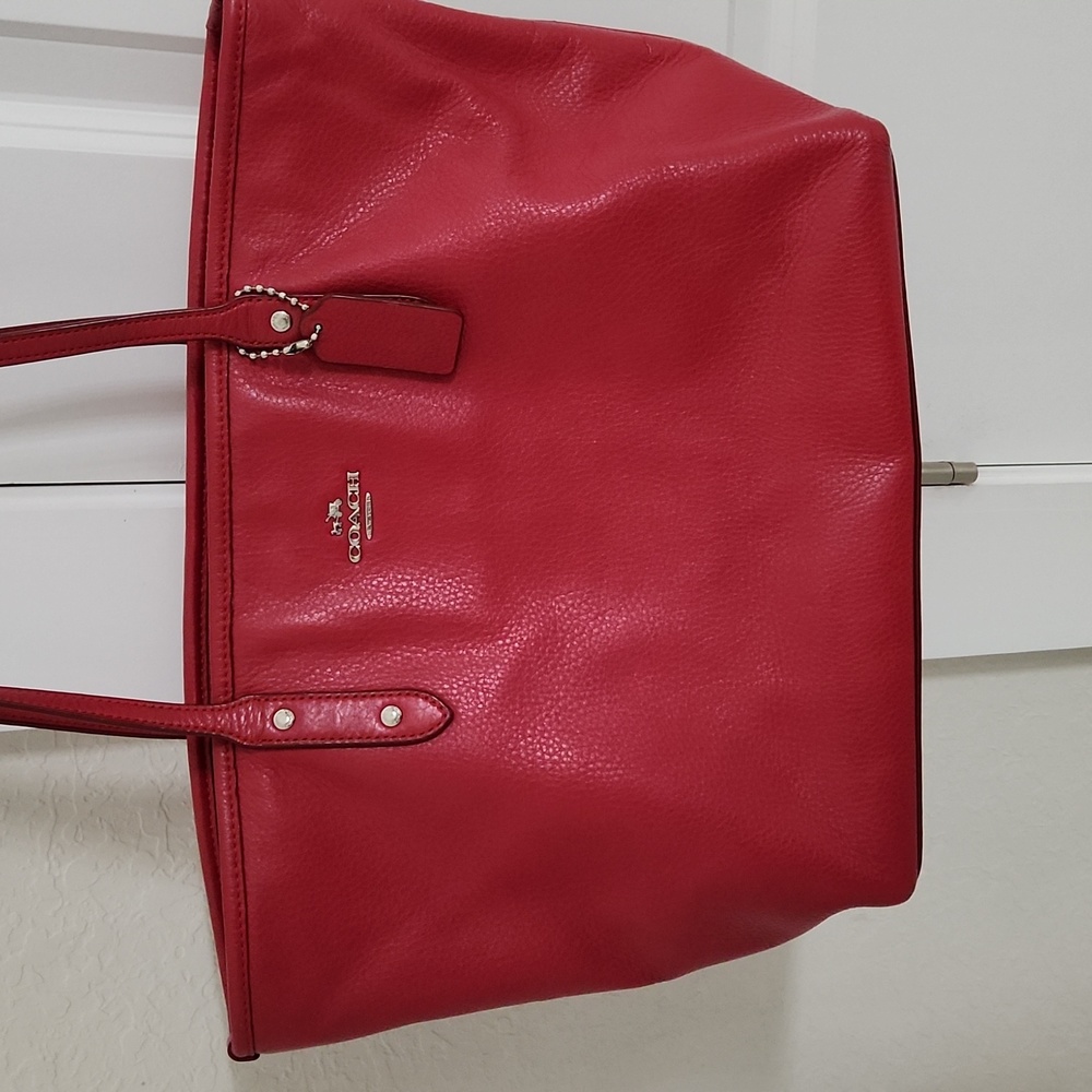 Coach, Red, over the shoulder bag